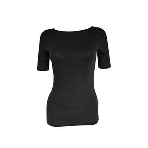 ralph lauren goth fitted top